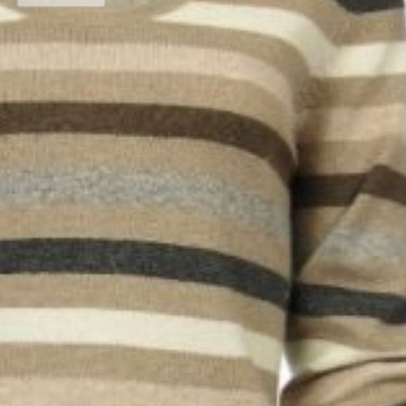 Sutton Studio Striped Cashmere Sweater NWT 1X - Picture 5 of 5